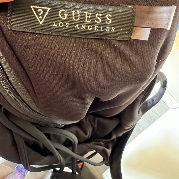 Guess Los Angeles size 10 mid length skater / open back polyester dress… - Picture 3 of 10